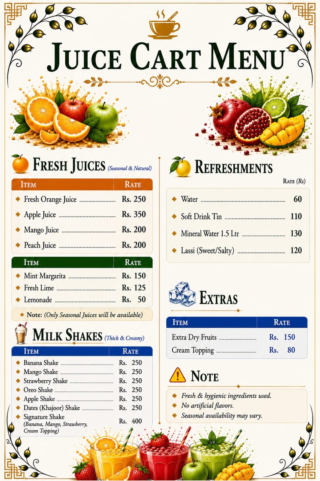 ARC Menu Page 6