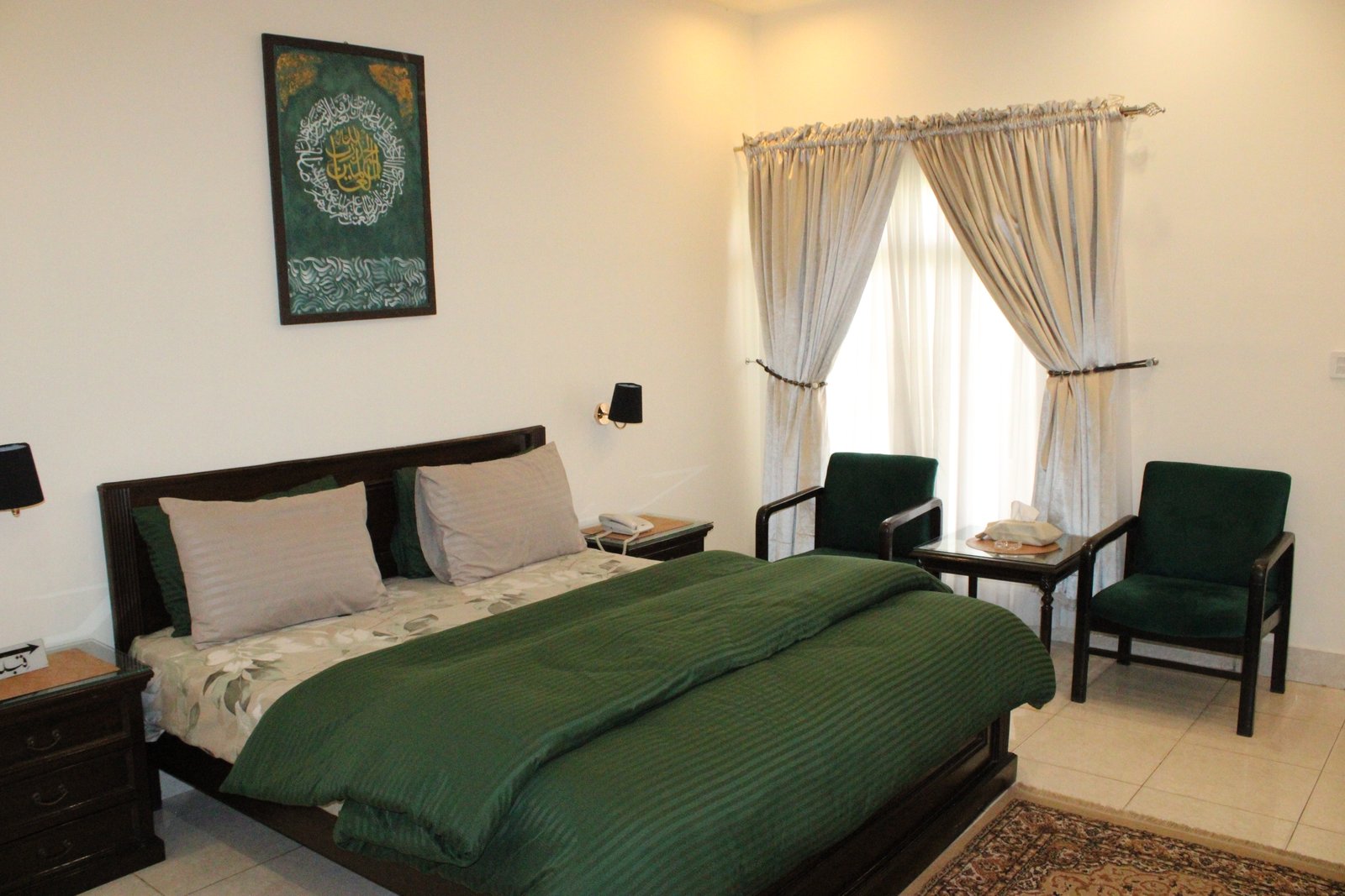 ARC guest room bedroom